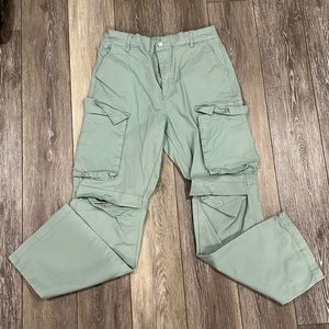 Green cargo pants